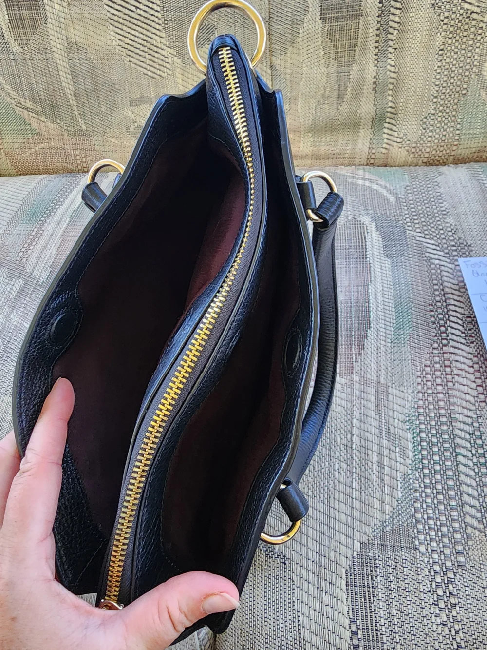 Coach Black Remi Satchel Crossbody